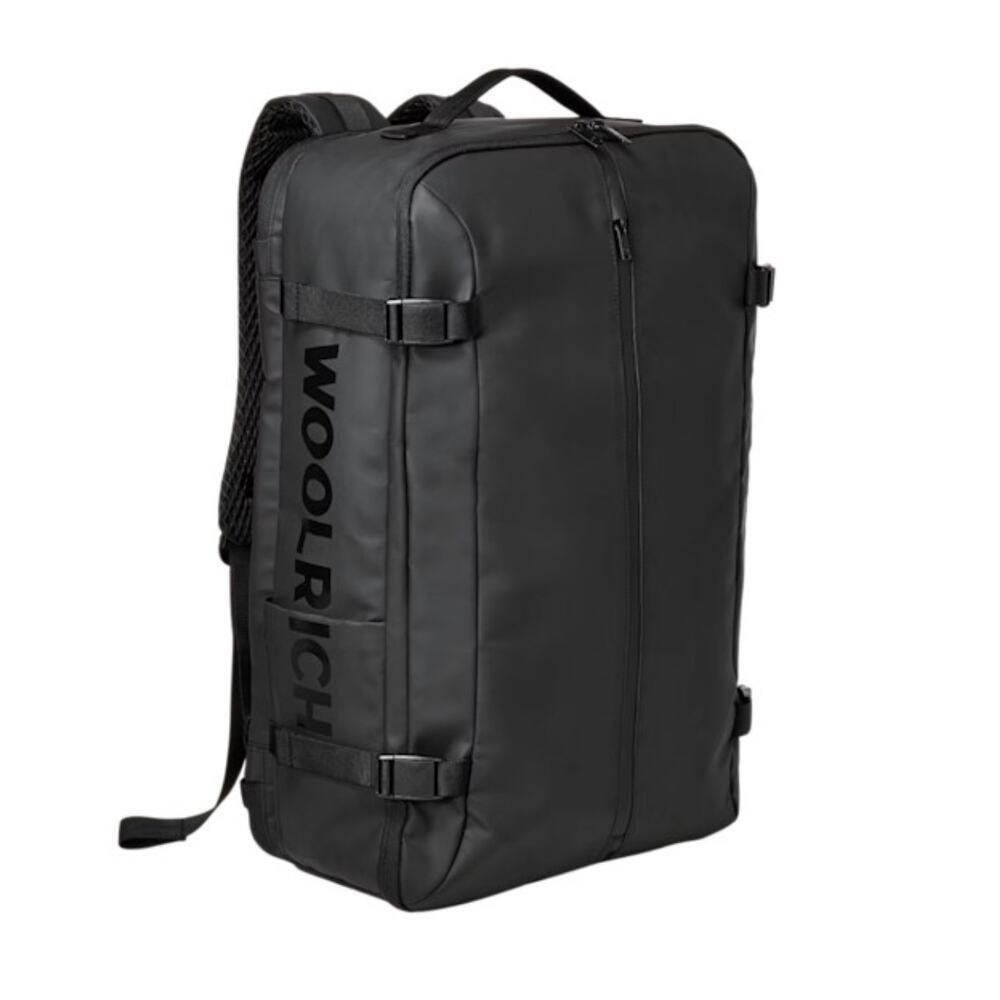 Woolrich Convertible Travel Backpack 40L NWT Large Carry On Bag Black